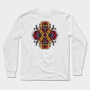 Camel Lion abstract art tattoo illustration Long Sleeve T-Shirt